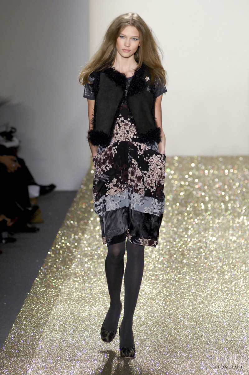 Karlie Kloss featured in  the Rebecca Taylor fashion show for Autumn/Winter 2008