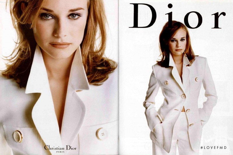Diane Heidkruger featured in  the Christian Dior advertisement for Spring/Summer 1996