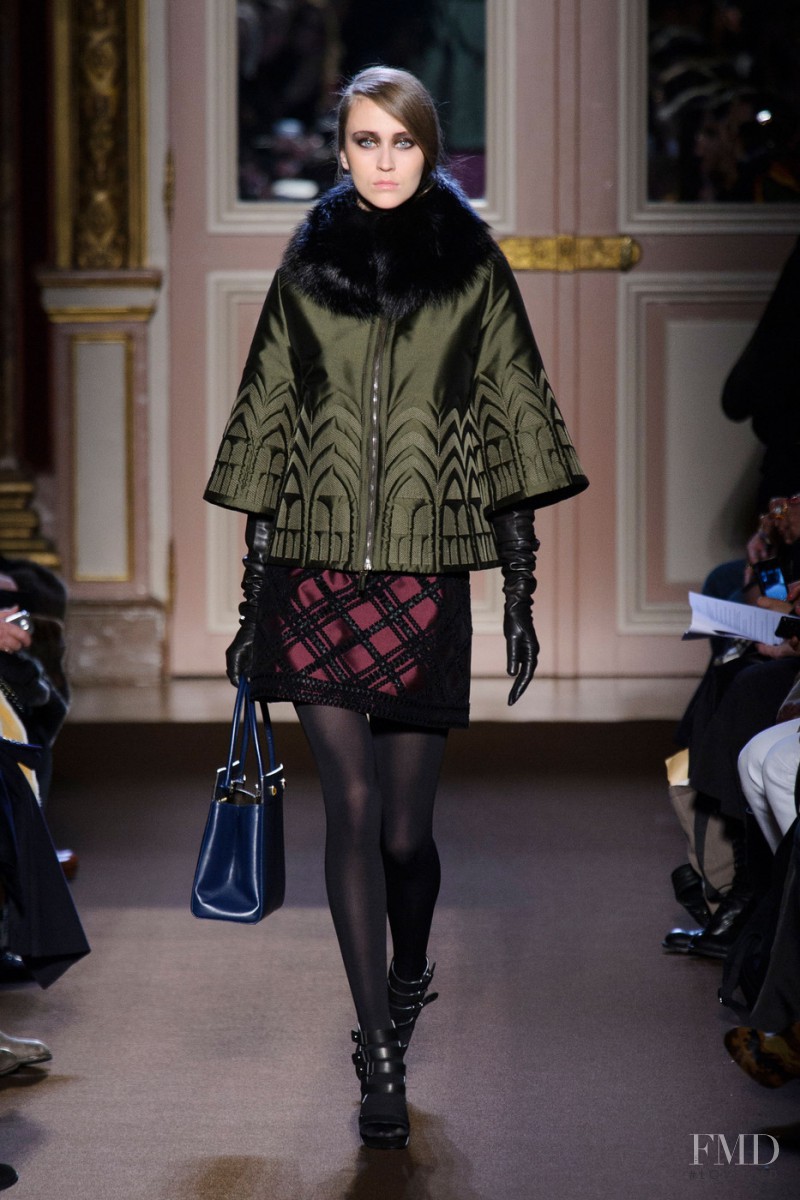 Nastya Choo featured in  the Andrew Gn fashion show for Autumn/Winter 2013