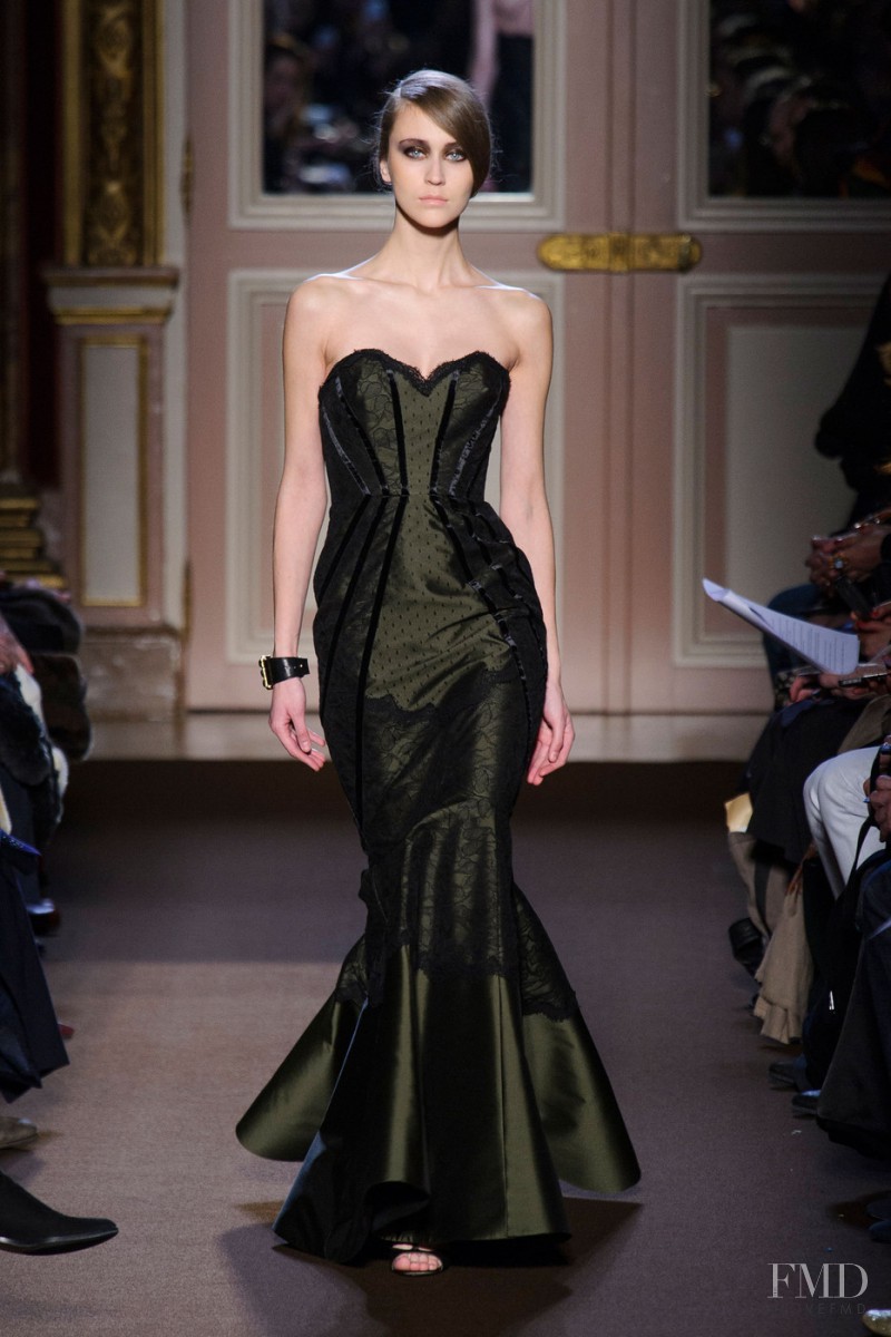 Nastya Choo featured in  the Andrew Gn fashion show for Autumn/Winter 2013