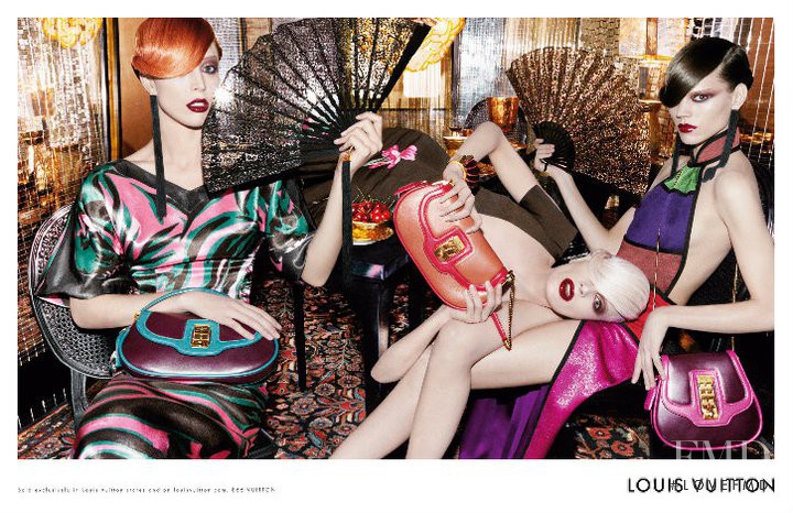 Freja Beha Erichsen featured in  the Louis Vuitton advertisement for Spring/Summer 2011