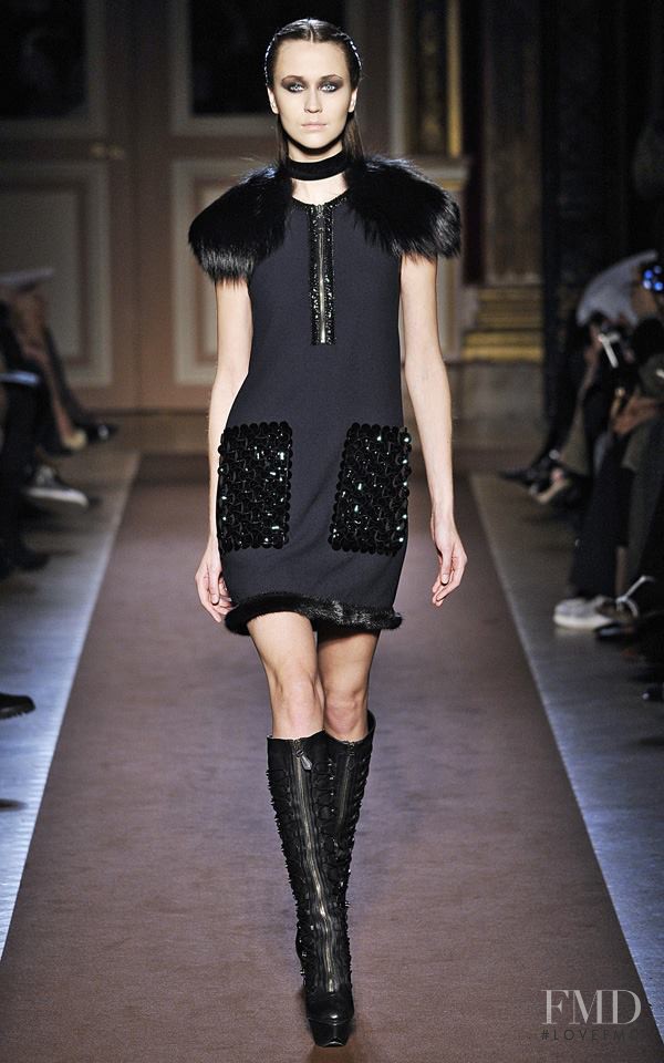 Nastya Choo featured in  the Andrew Gn fashion show for Autumn/Winter 2012