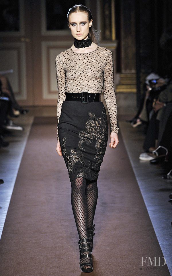 Nastya Choo featured in  the Andrew Gn fashion show for Autumn/Winter 2012