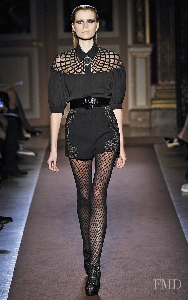 Cato van Ee featured in  the Andrew Gn fashion show for Autumn/Winter 2012