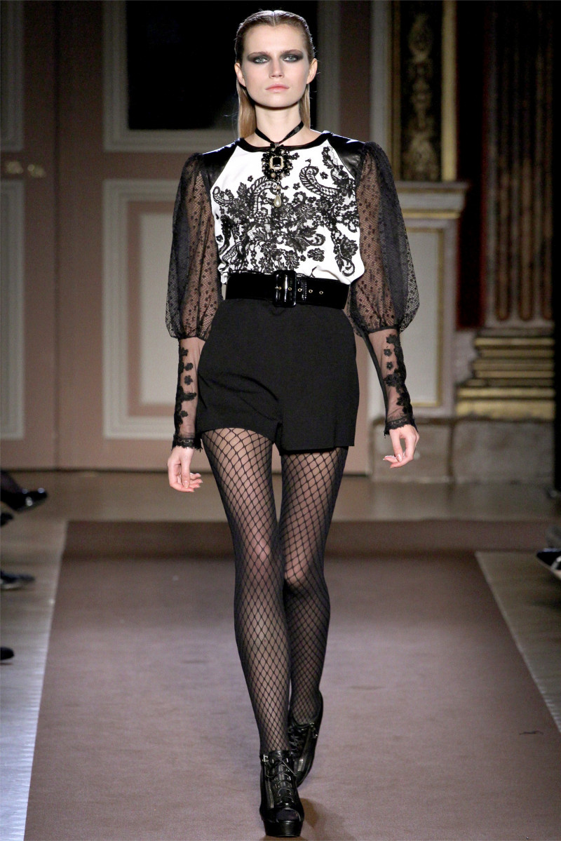 Cato van Ee featured in  the Andrew Gn fashion show for Autumn/Winter 2012