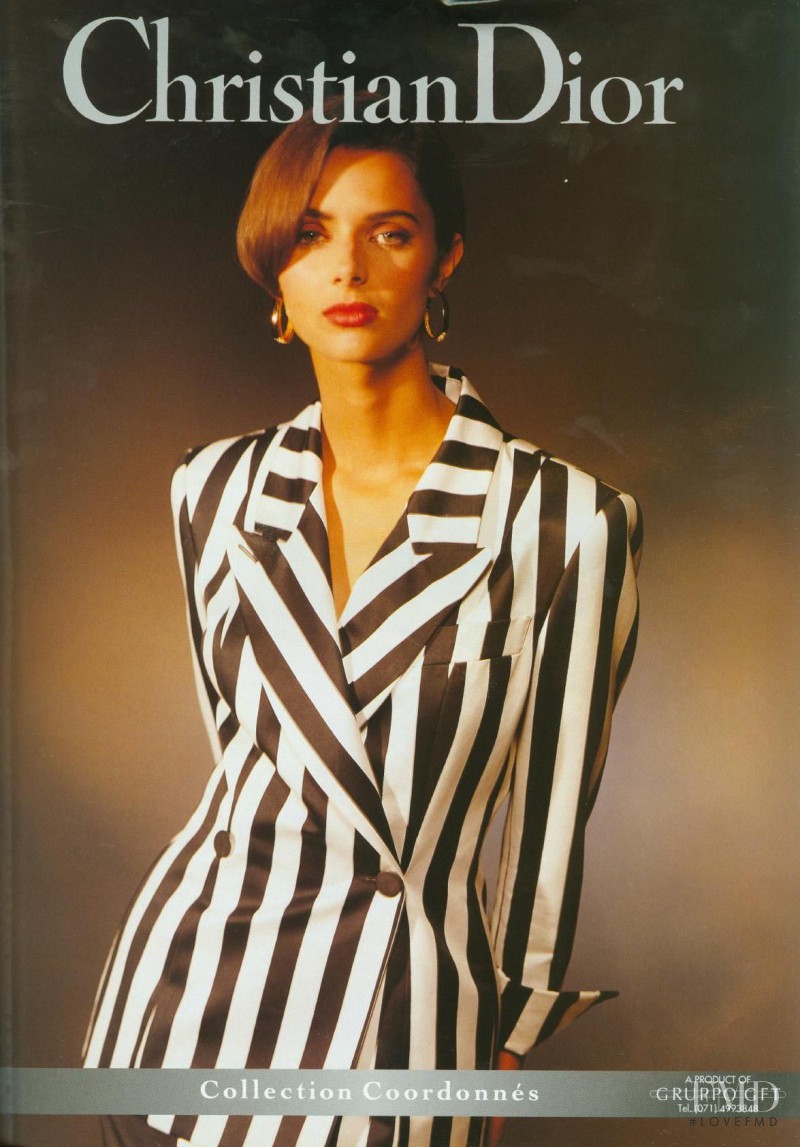 Heather Stewart-Whyte featured in  the Christian Dior advertisement for Spring/Summer 1991