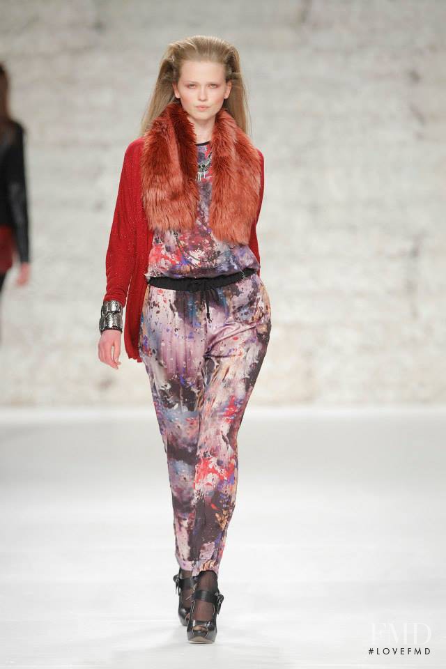 Daniela Hanganu featured in  the Cheyenne fashion show for Autumn/Winter 2014