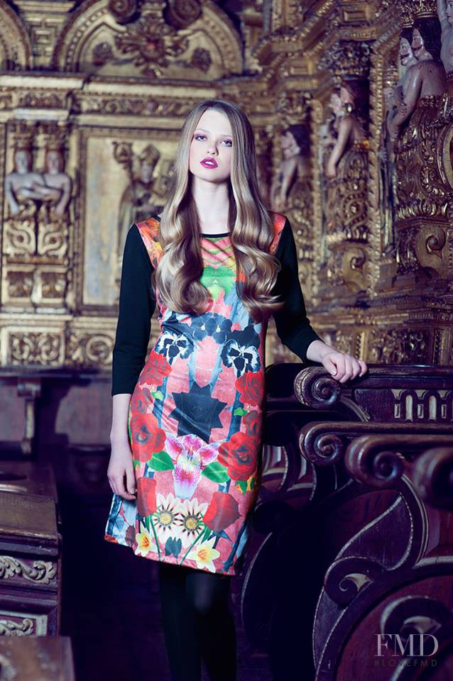 Daniela Hanganu featured in  the Effusive Fashion lookbook for Autumn/Winter 2013