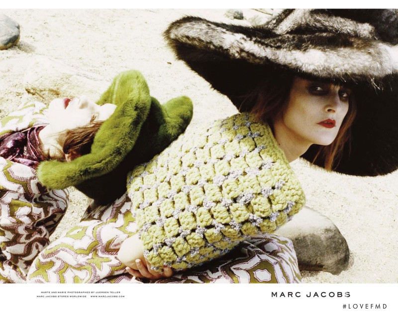 Marie Piovesan featured in  the Marc Jacobs advertisement for Fall 2012