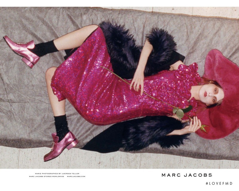 Marie Piovesan featured in  the Marc Jacobs advertisement for Fall 2012