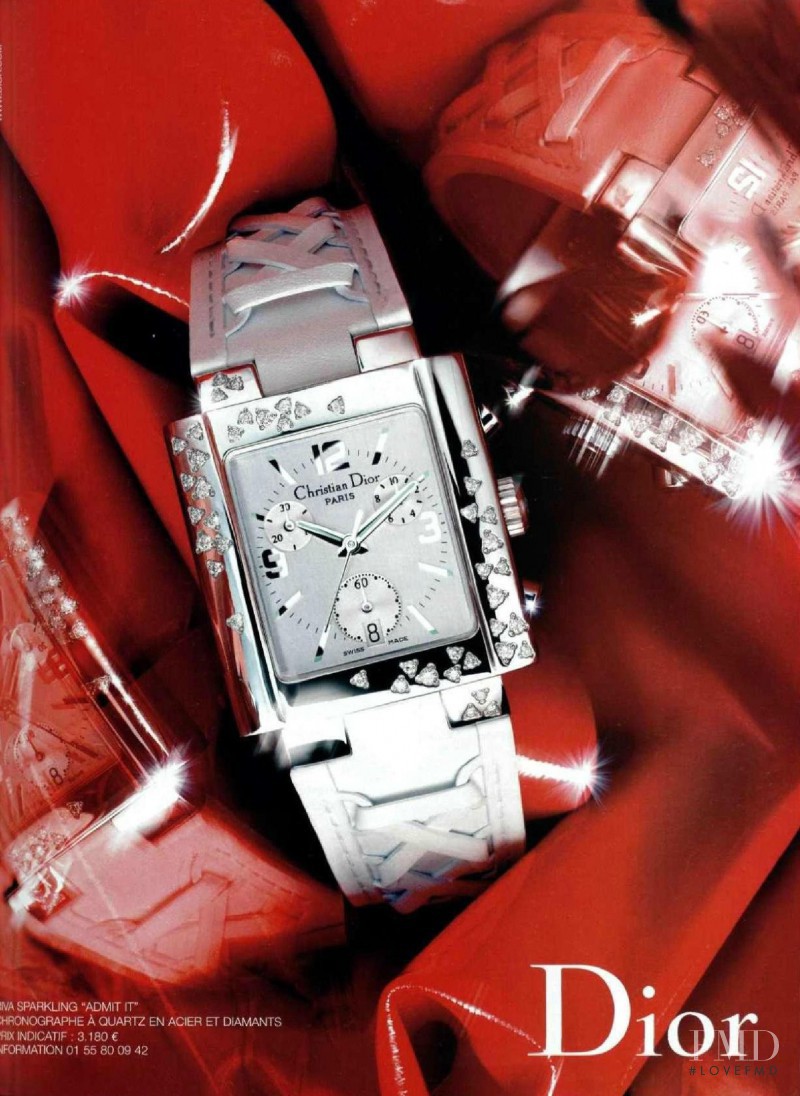 Dior Watch advertisement for Spring/Summer 2003