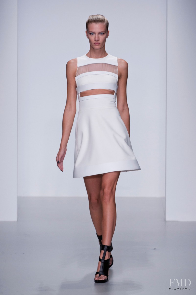 David Koma fashion show for Spring/Summer 2014