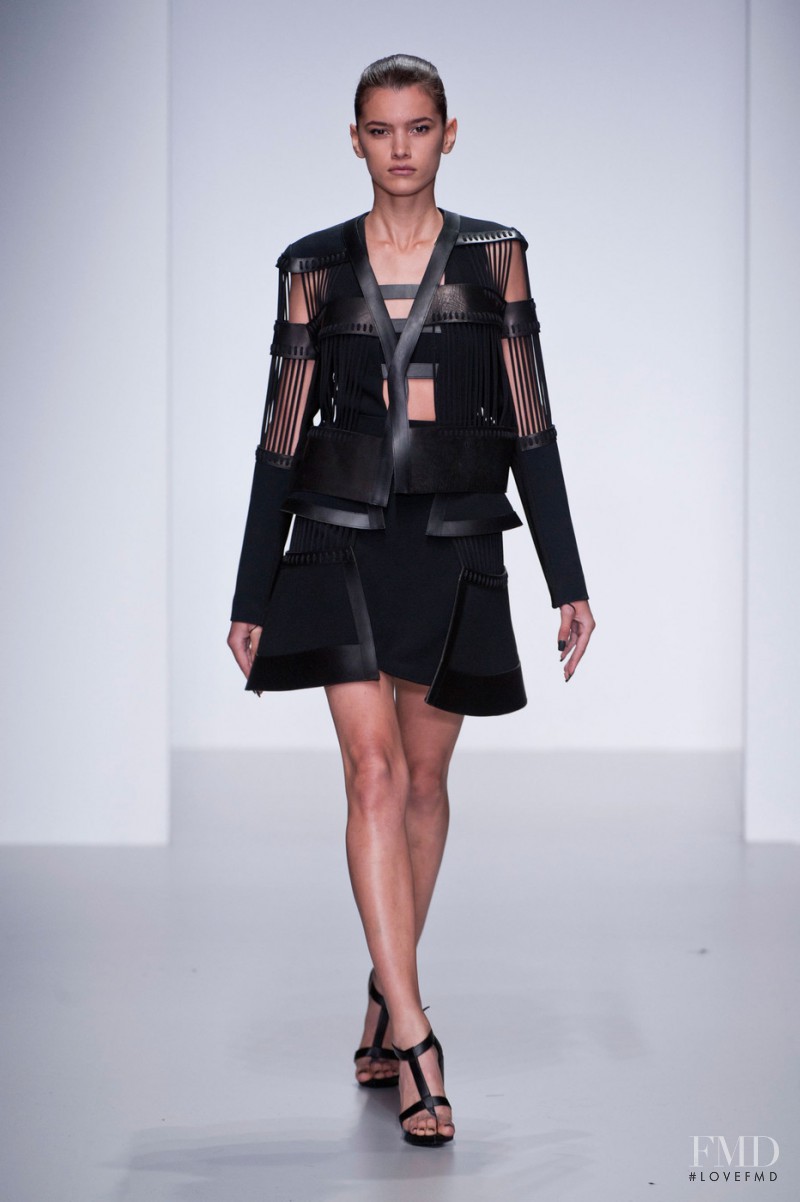 David Koma fashion show for Spring/Summer 2014