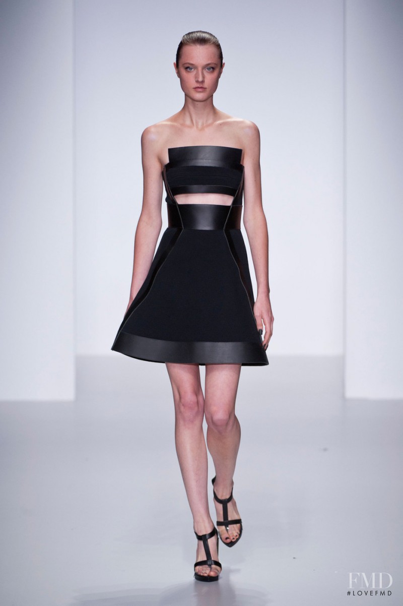 David Koma fashion show for Spring/Summer 2014