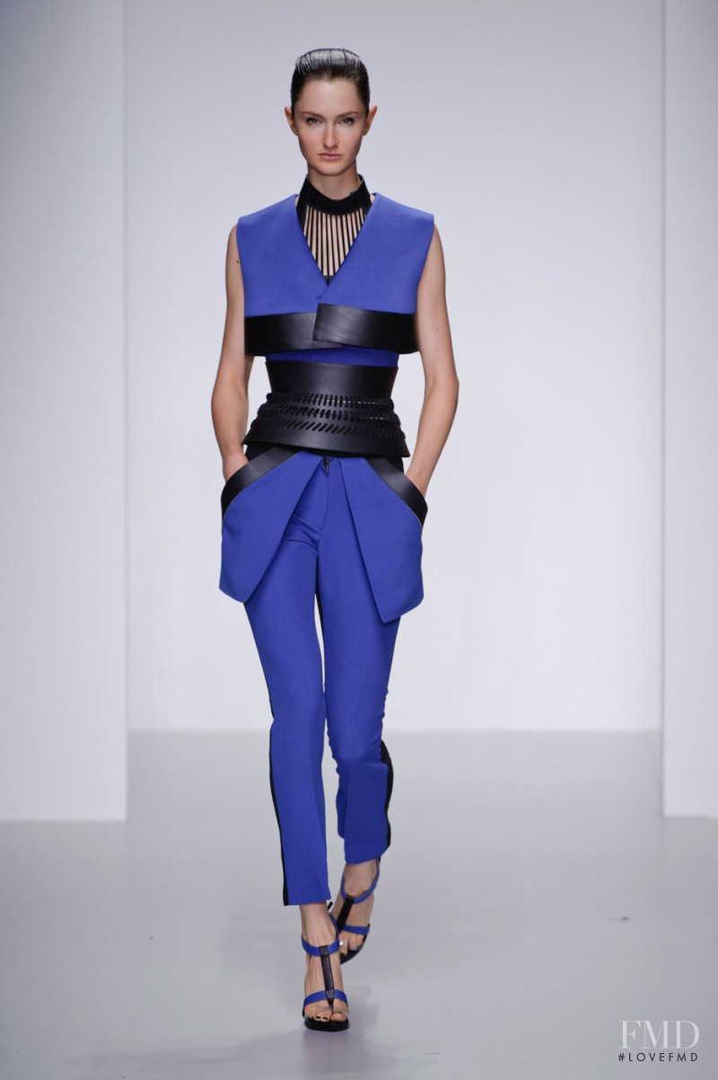 David Koma fashion show for Spring/Summer 2014