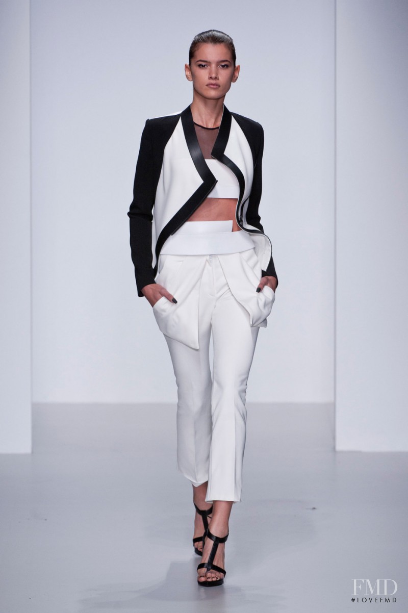 David Koma fashion show for Spring/Summer 2014