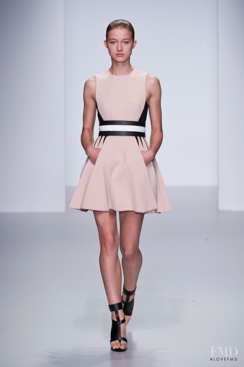 David Koma fashion show for Spring/Summer 2014