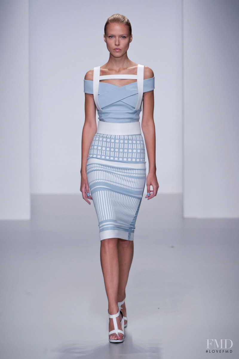 David Koma fashion show for Spring/Summer 2014