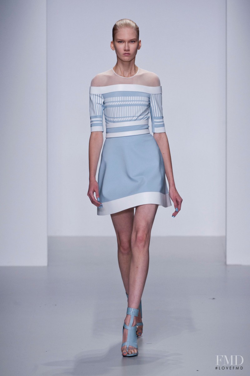 David Koma fashion show for Spring/Summer 2014