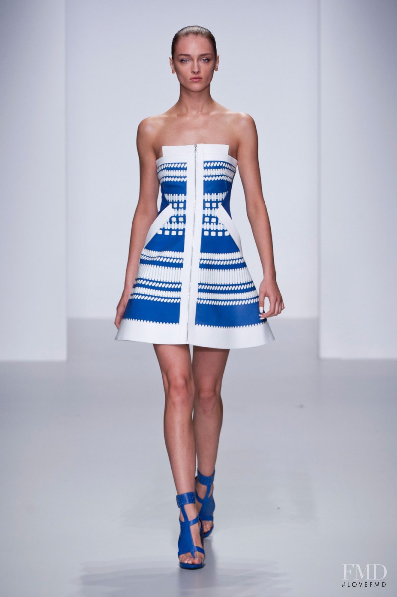 David Koma fashion show for Spring/Summer 2014