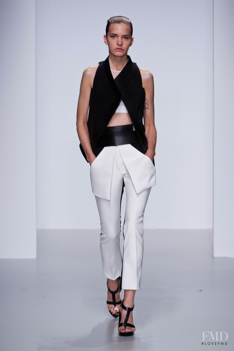 David Koma fashion show for Spring/Summer 2014