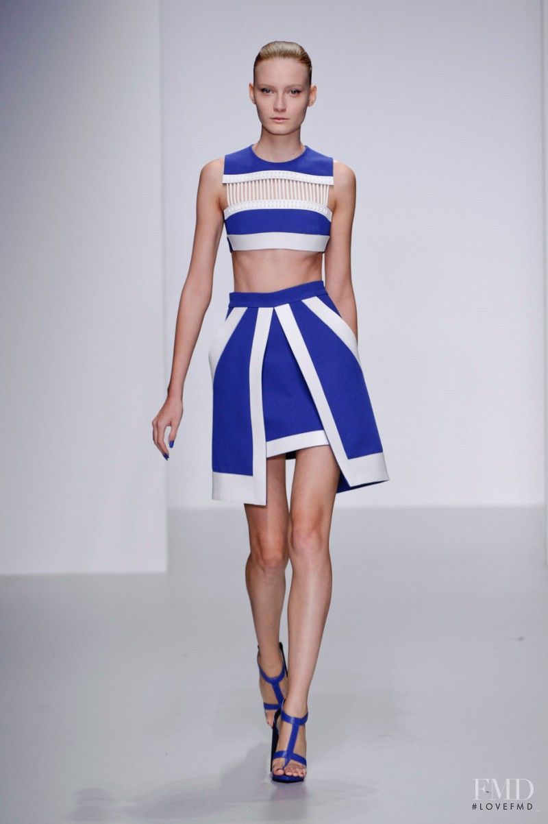 David Koma fashion show for Spring/Summer 2014