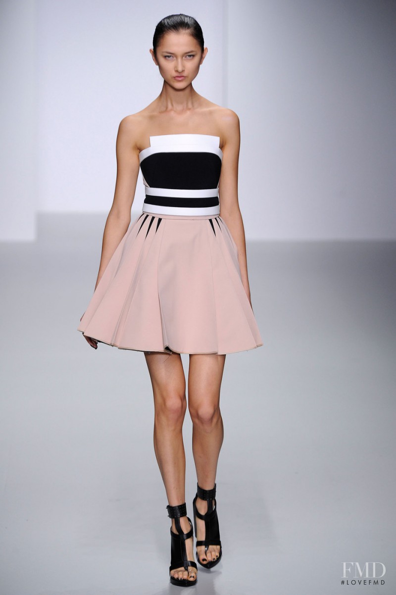 David Koma fashion show for Spring/Summer 2014