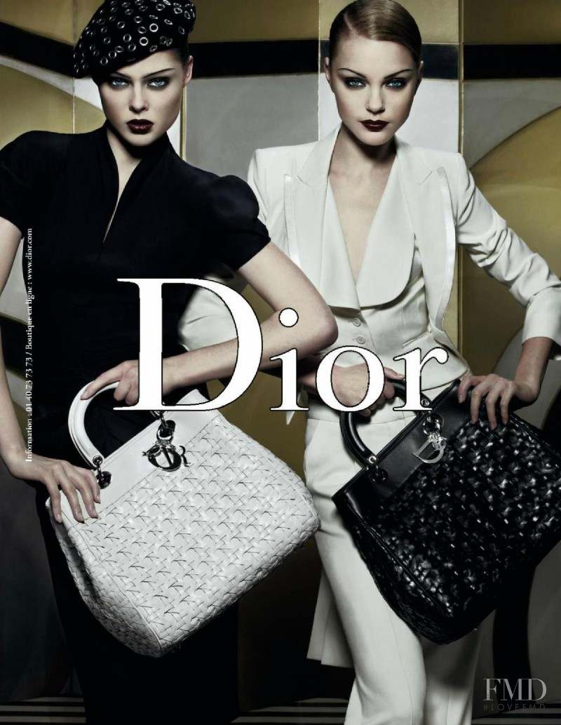 Coco Rocha featured in  the Christian Dior advertisement for Spring/Summer 2008
