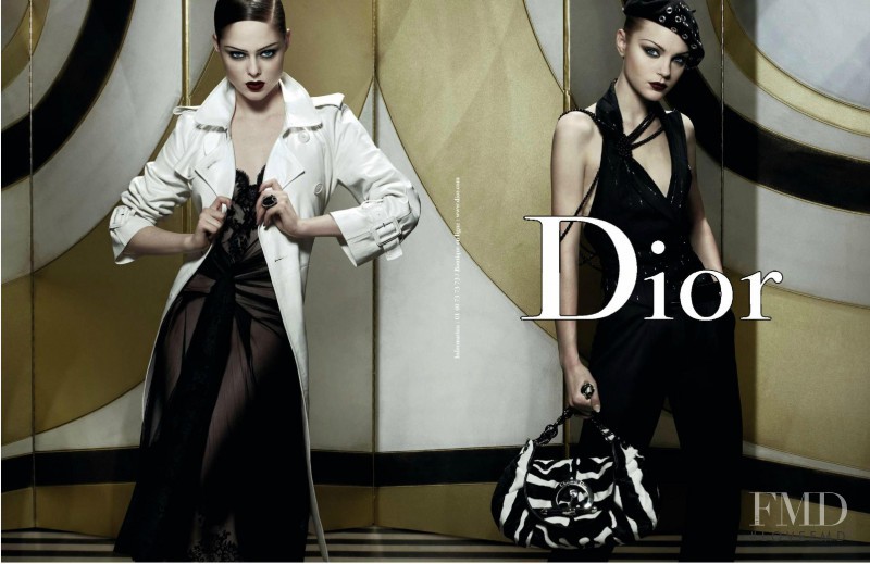 Coco Rocha featured in  the Christian Dior advertisement for Spring/Summer 2008