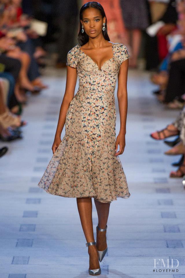 Marihenny Rivera Pasible featured in  the Zac Posen fashion show for Spring/Summer 2013