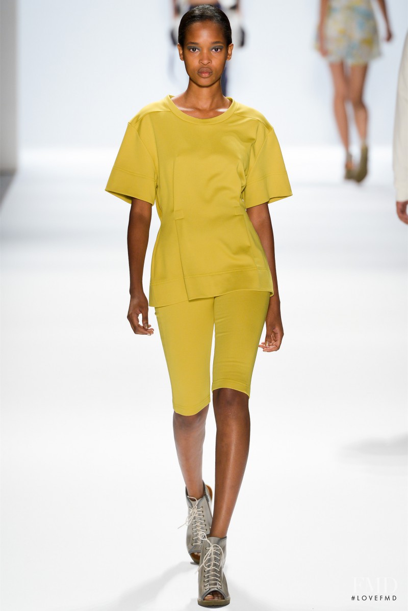 Marihenny Rivera Pasible featured in  the Richard Chai fashion show for Spring/Summer 2013