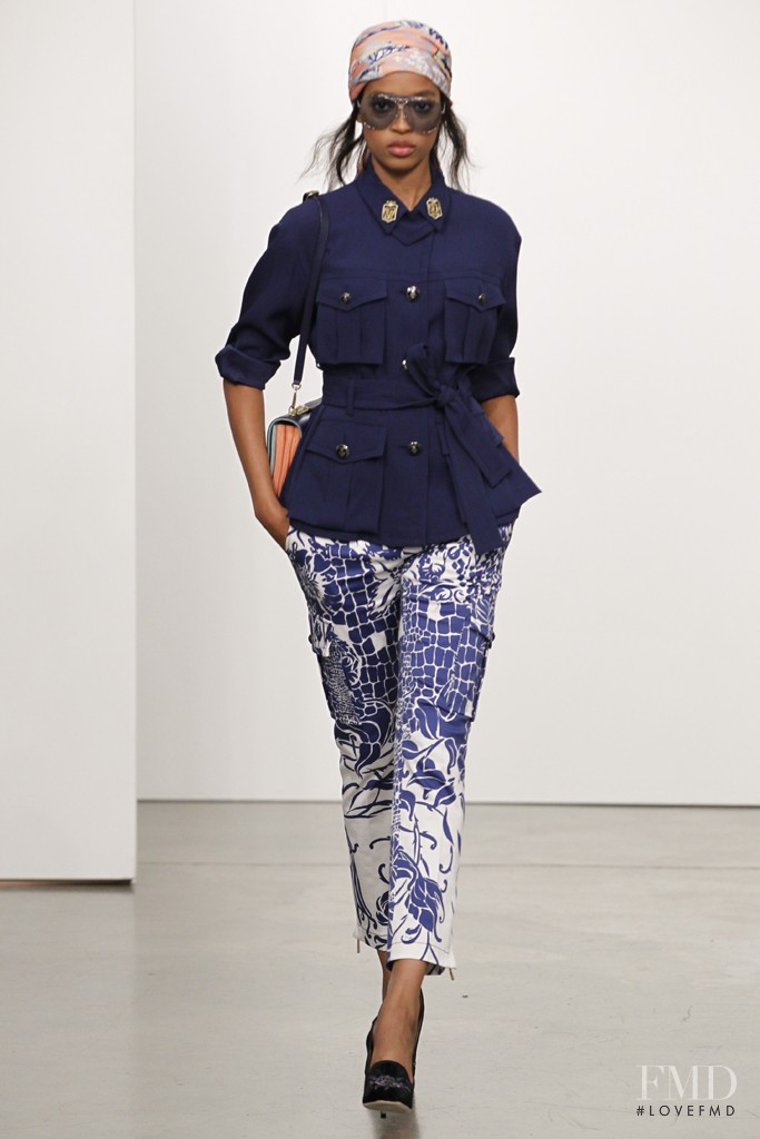 Marihenny Rivera Pasible featured in  the Pucci fashion show for Resort 2013