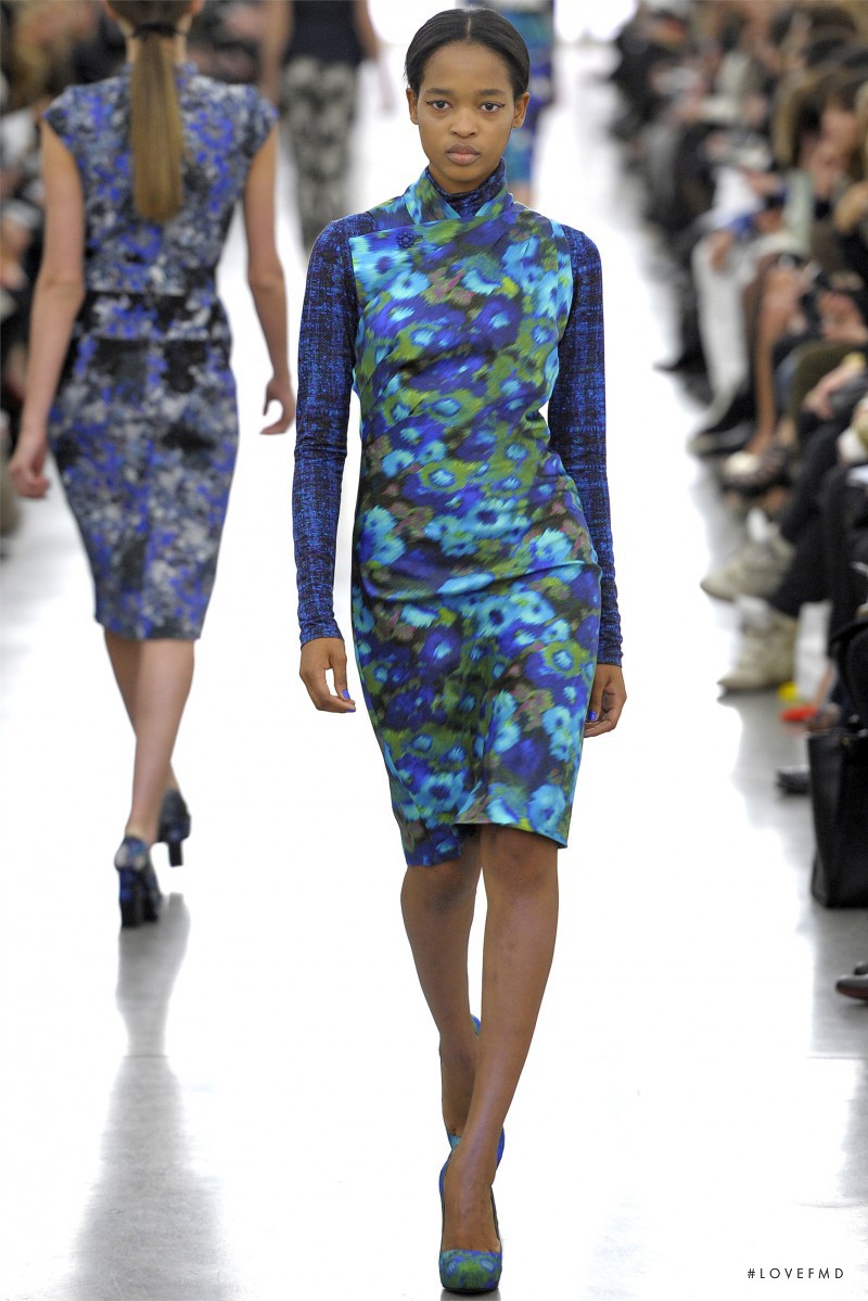 Marihenny Rivera Pasible featured in  the Erdem fashion show for Autumn/Winter 2012