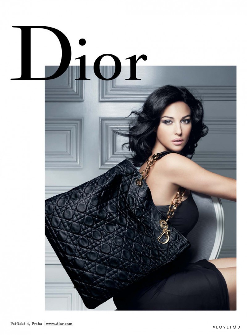 Monica Bellucci featured in  the Christian Dior Dior Soft Bag advertisement for Spring/Summer 2007