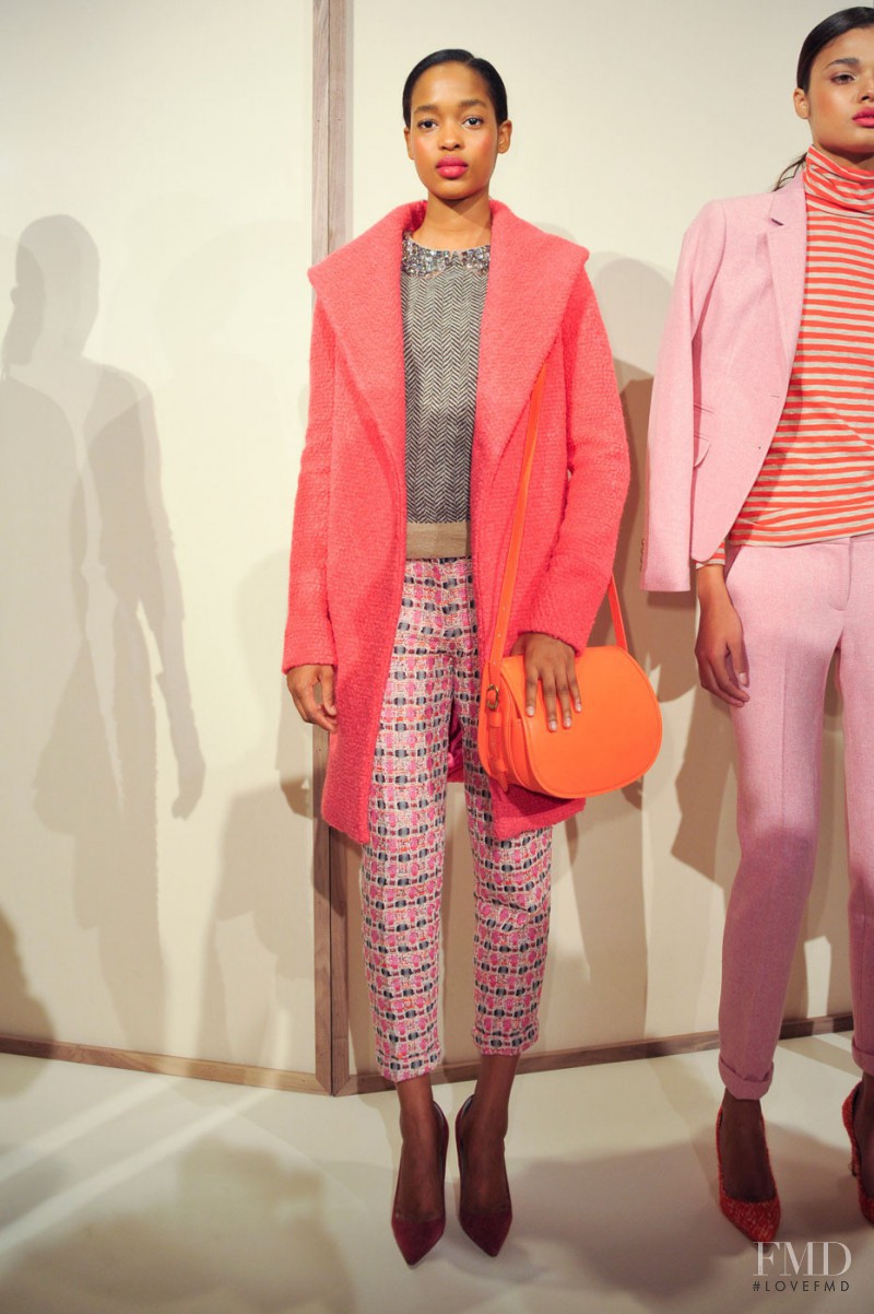 Marihenny Rivera Pasible featured in  the J.Crew fashion show for Autumn/Winter 2012