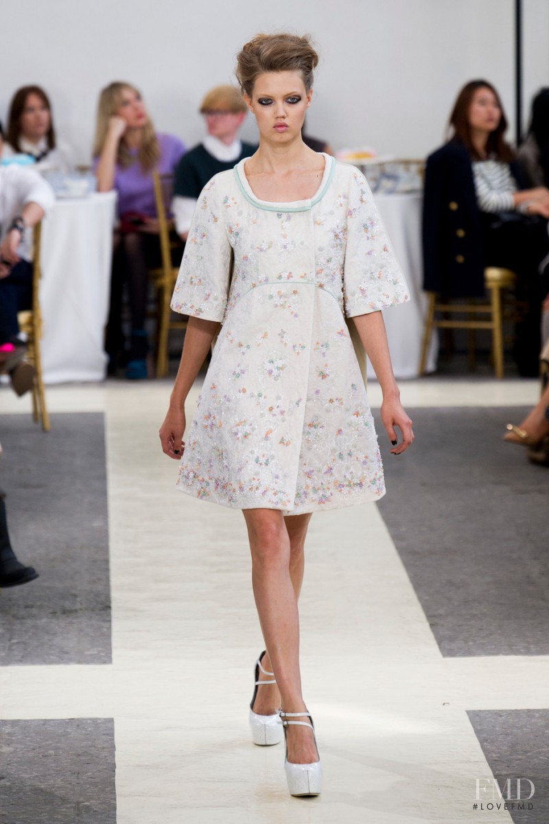Lindsey Wixson featured in  the Antonio Marras fashion show for Spring/Summer 2013
