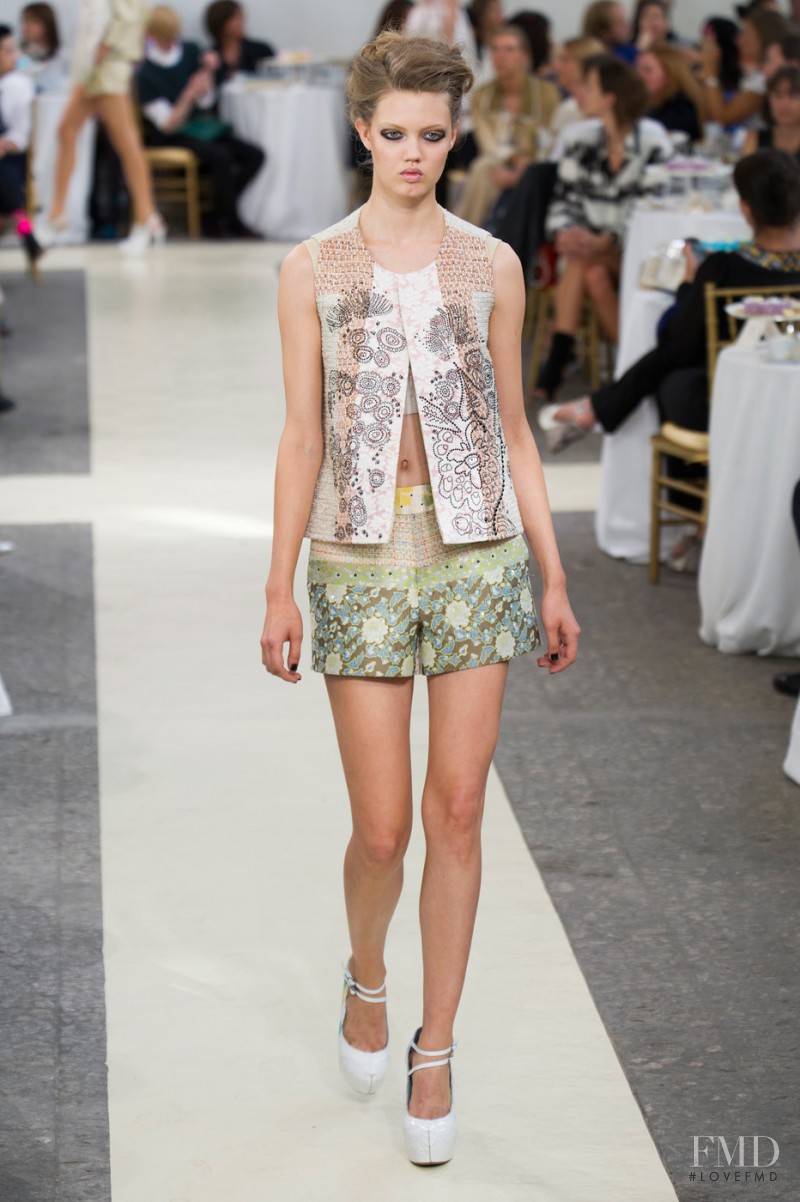 Lindsey Wixson featured in  the Antonio Marras fashion show for Spring/Summer 2013
