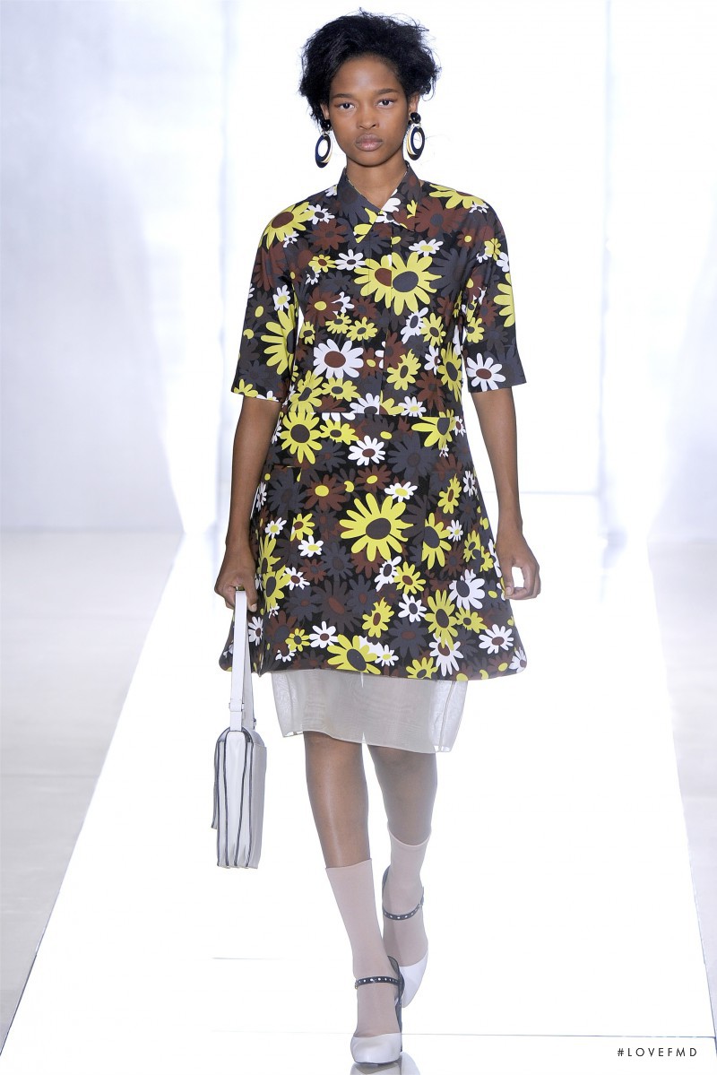 Marihenny Rivera Pasible featured in  the Marni fashion show for Spring/Summer 2012
