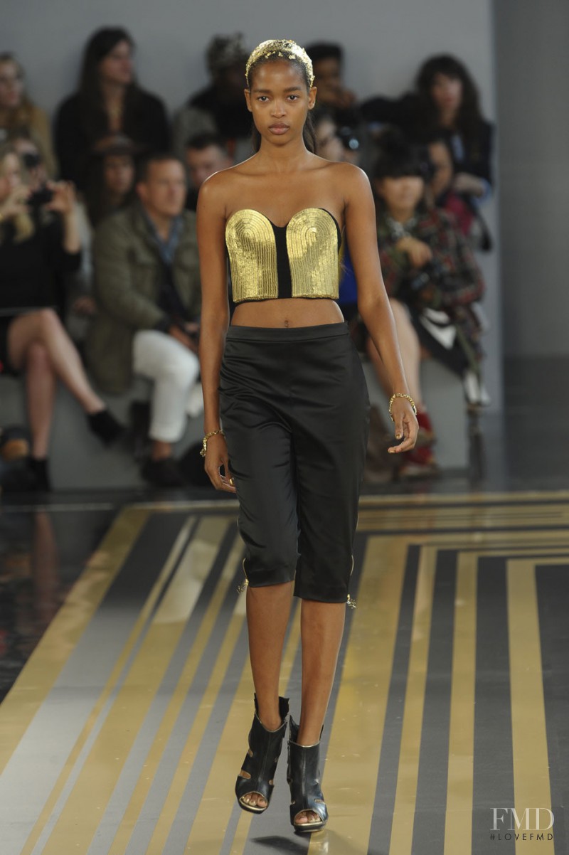 Marihenny Rivera Pasible featured in  the Topshop fashion show for Spring/Summer 2012