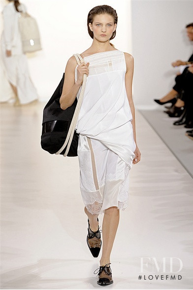 Nadine Ponce featured in  the Aquascutum fashion show for Spring/Summer 2012