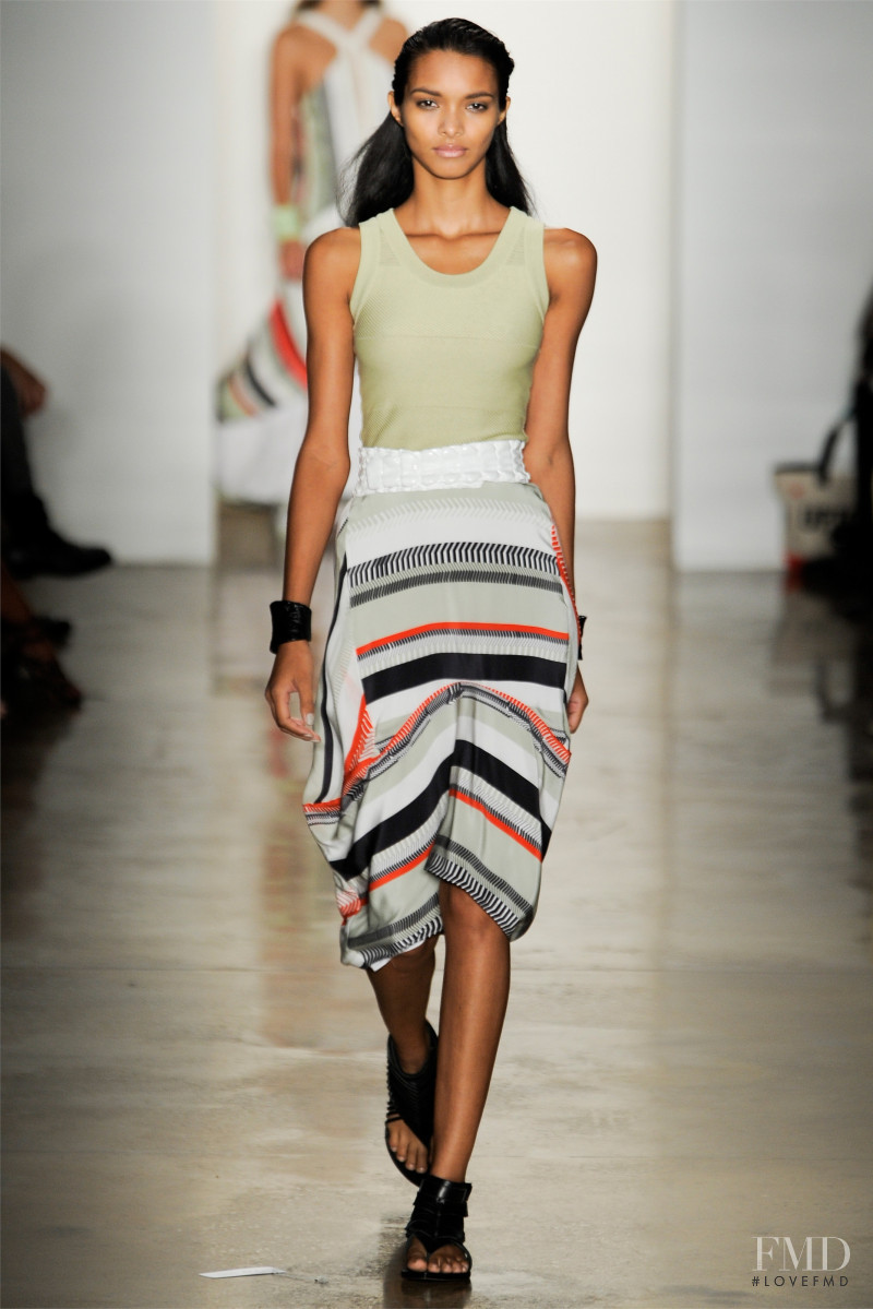Lais Ribeiro featured in  the Ohne Titel fashion show for Spring/Summer 2012