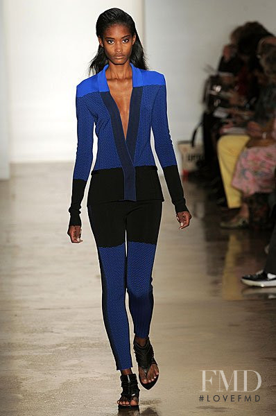 Melodie Monrose featured in  the Ohne Titel fashion show for Spring/Summer 2012