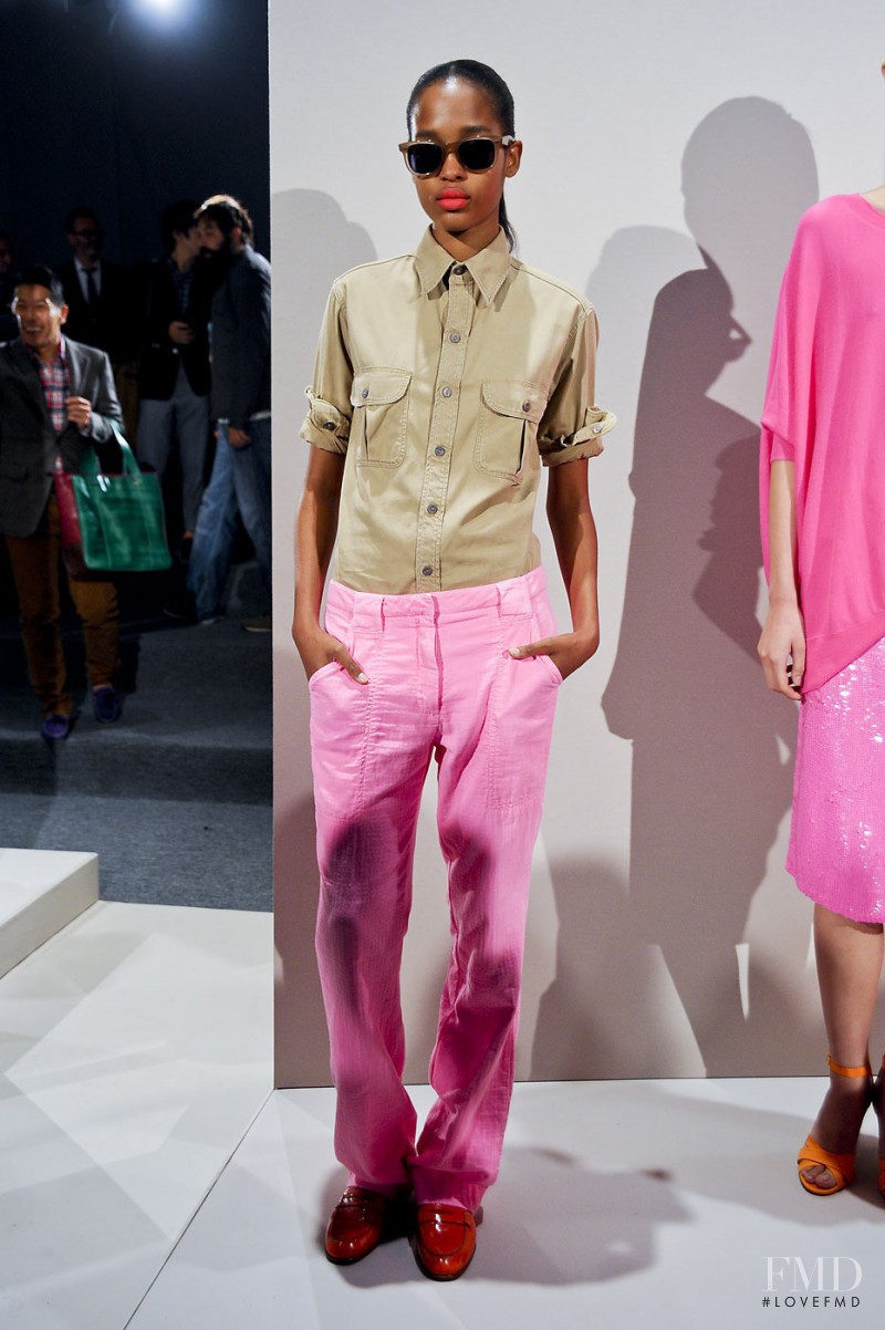 Marihenny Rivera Pasible featured in  the J.Crew fashion show for Spring/Summer 2012
