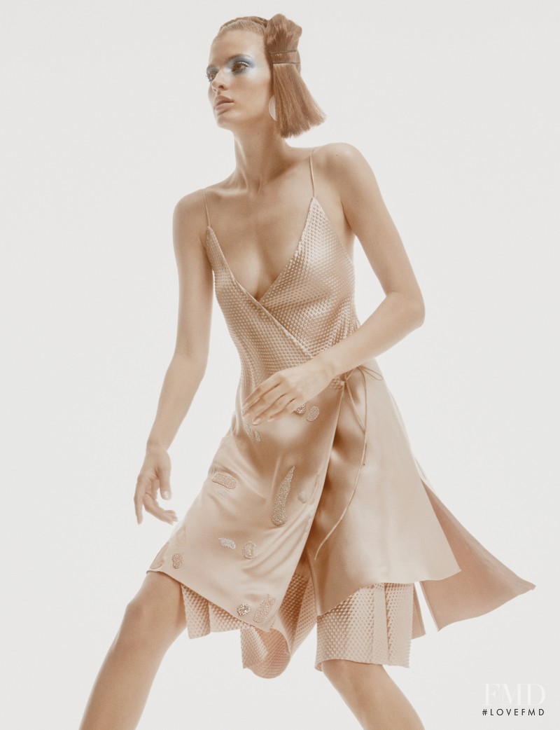 Louise Lefebure featured in  the area lookbook for Spring/Summer 2016