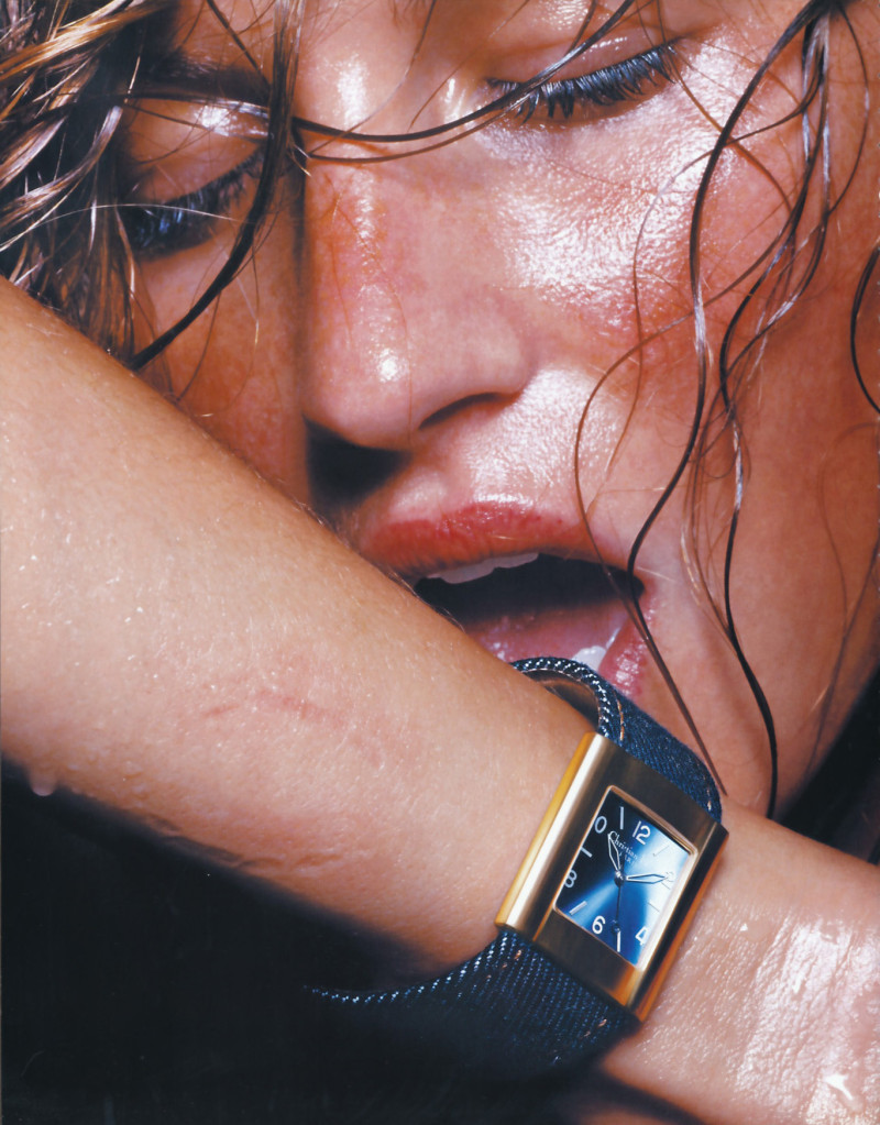 Gisele Bundchen featured in  the Christian Dior advertisement for Spring/Summer 2000