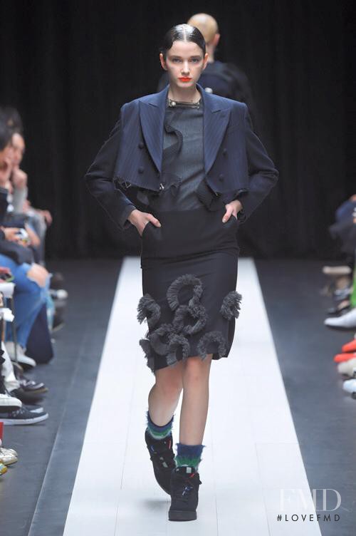 Mara Jankovic featured in  the Facetasm fashion show for Autumn/Winter 2015