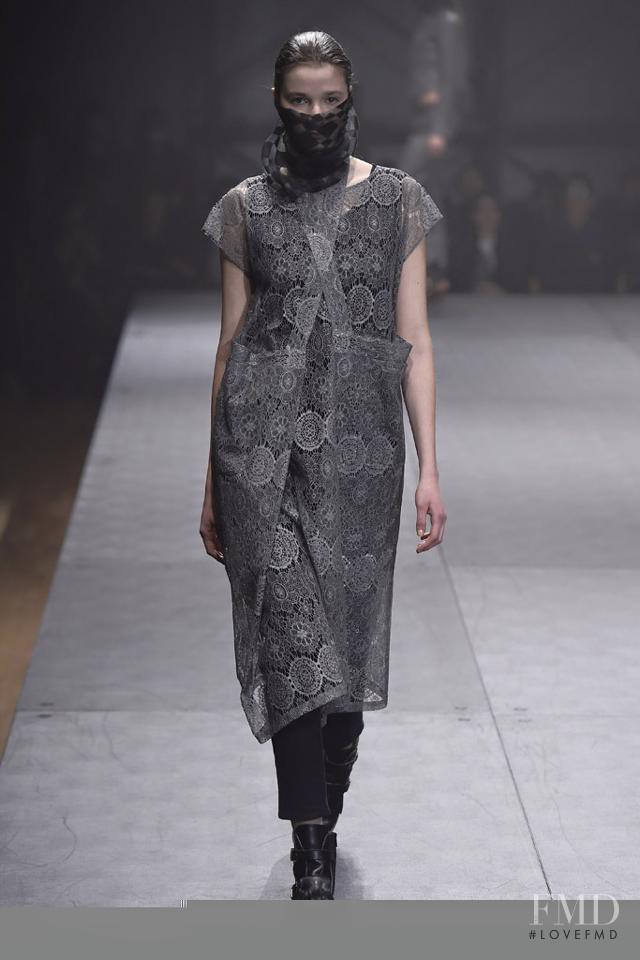 Mara Jankovic featured in  the Mint Designs fashion show for Autumn/Winter 2015