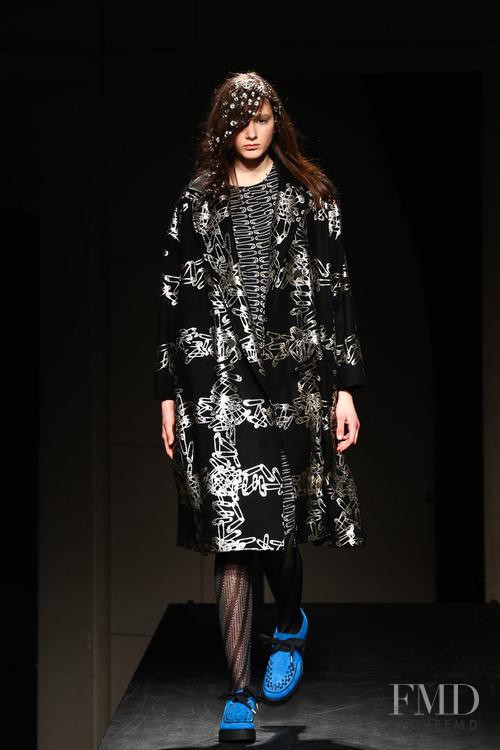 Mara Jankovic featured in  the Mint Designs fashion show for Autumn/Winter 2014