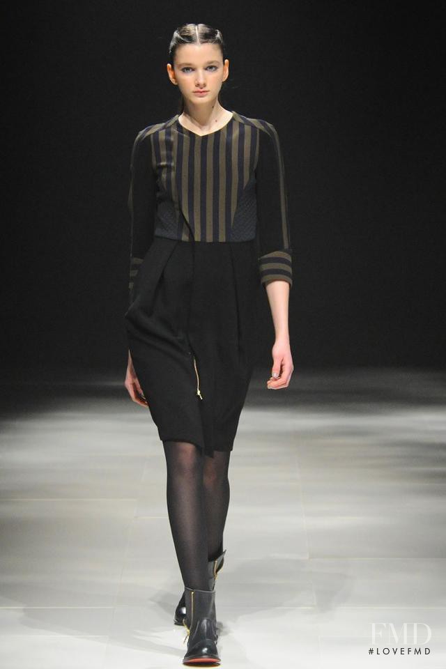 Mara Jankovic featured in  the Ujoh fashion show for Autumn/Winter 2014