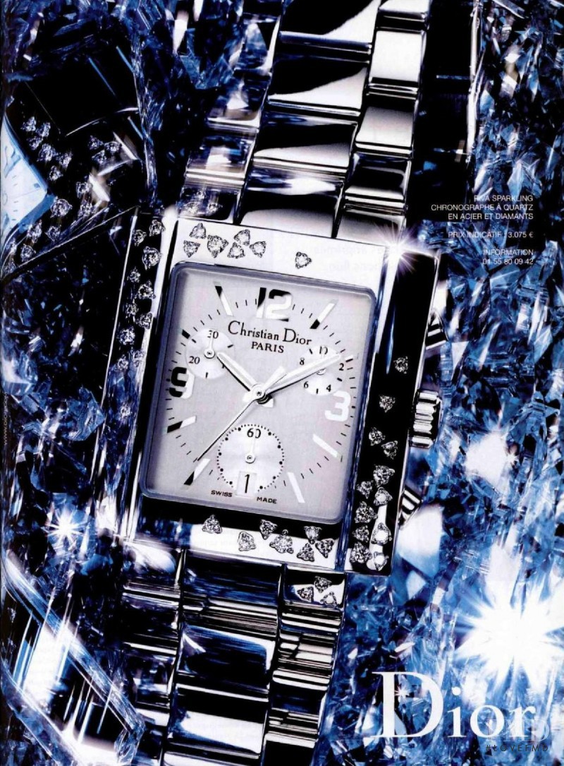 Dior Watch advertisement for Autumn/Winter 2002